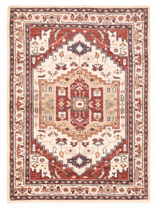 Indian Jules Serapi Hand-knotted Wool Rug, 165 x 226 cm