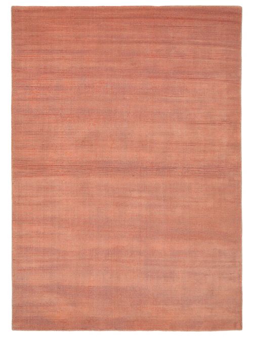 Indian Elysian 5'7" x 7'11" Hand Loomed Viscose & Wool Rug 