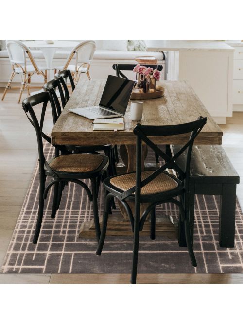 Indian Elysian 5'4" x 7'9" Hand Loomed NA Rug 