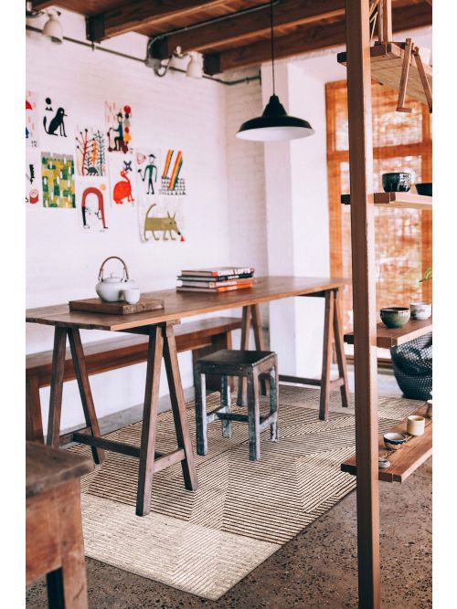 Indian Elysian 5'4" x 7'8" Hand Loomed NA Rug 