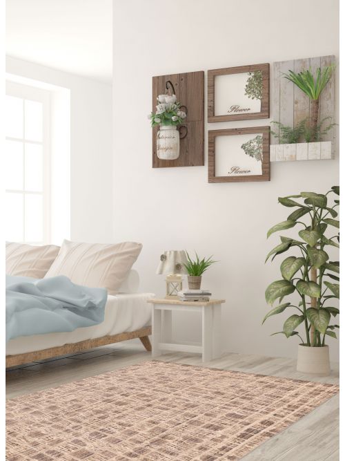 Indian Elysian 5'4" x 7'8" Hand Loomed Wool Rug 