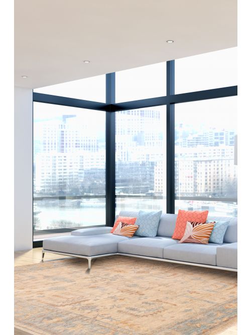 Indian Jules Serapi Hand-knotted Wool Rug, 241 x 297 cm