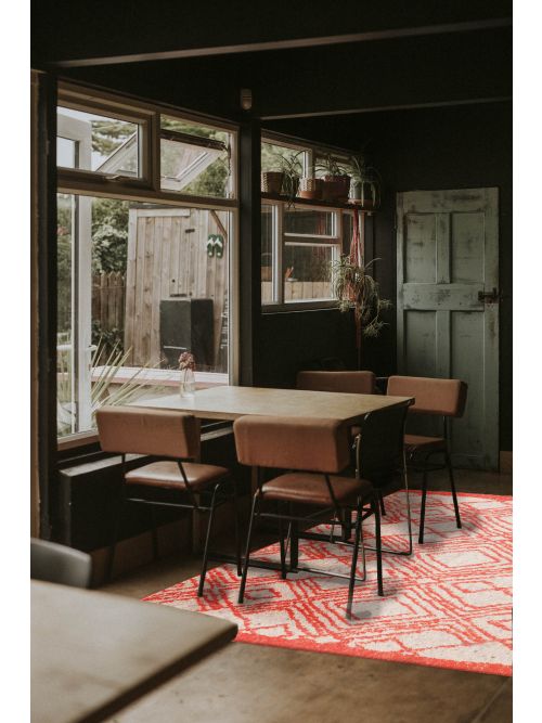 Indian Tangier Hand-knotted Wool Rug, 246 x 295 cm