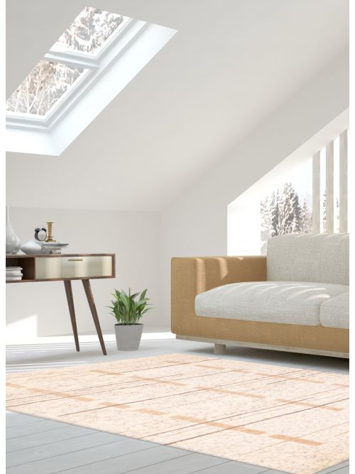 Indian Tangier Hand-knotted Wool Rug, 249 x 305 cm