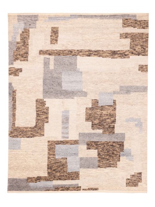 Indian Tangier Hand-knotted Wool Rug, 244 x 310 cm