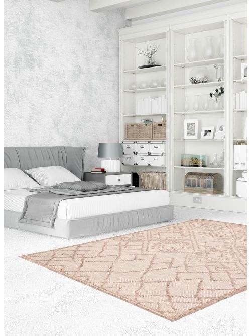 Indian Tangier Hand-knotted Wool Rug, 249 x 310 cm