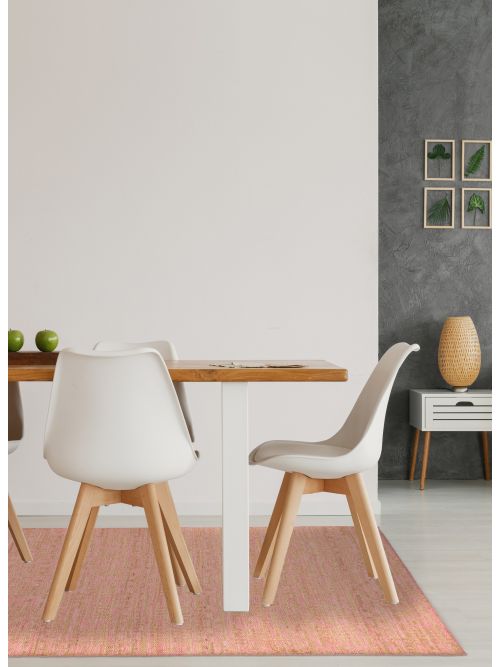 Indian Palas Denizli 5'3" x 7'5" Flat-Weave Kilim 