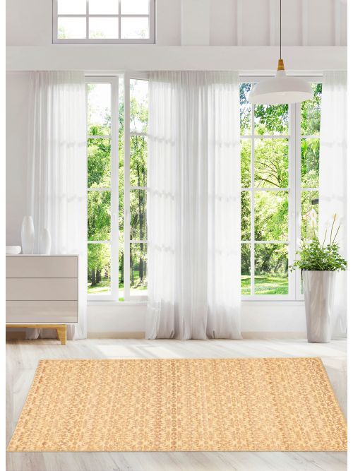 Indian Palas Denizli Flat-Weave Kilim, 160 x 229 cm