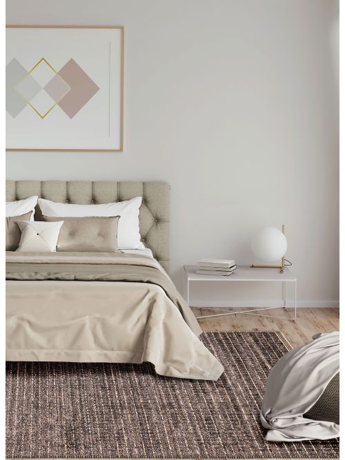 Indian Ananda Hand Loomed Silk Rug, 203 x 290 cm