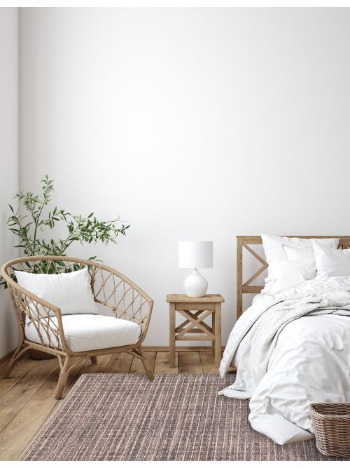 Indian Ananda Hand Loomed Silk Rug, 122 x 183 cm