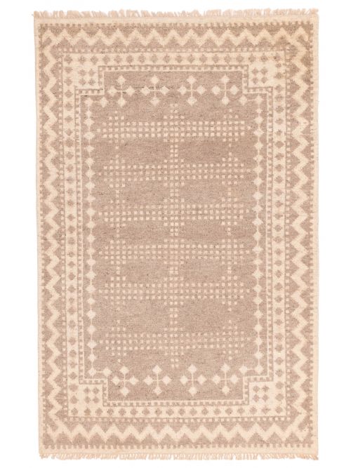 Indian Tangier Hand-knotted Wool Rug, 155 x 244 cm