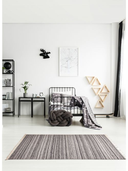 Kilim ankara 5'3" x 7'10" en laine