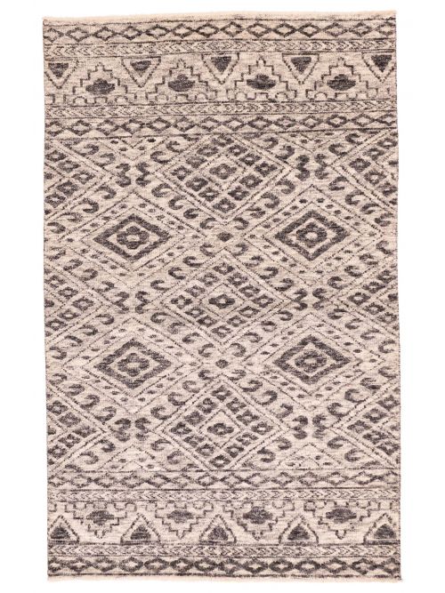 Indian Tangier 4'11" x 7'9" Hand-knotted Wool Rug 