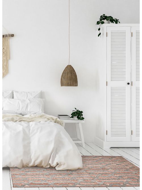 Kilim ankara 4'8" x 7'11" en laine