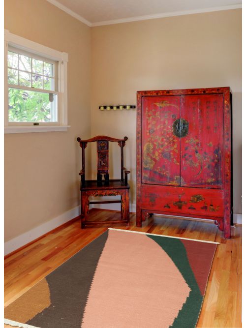 Kilim ankara 4'0" x 5'9" en laine