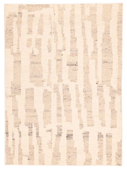 Indian Marrakech Flat-Weave Wool Kilim, 168 x 224 cm