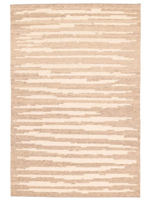 Indian Marrakech Flat-Weave Wool Kilim, 157 x 241 cm