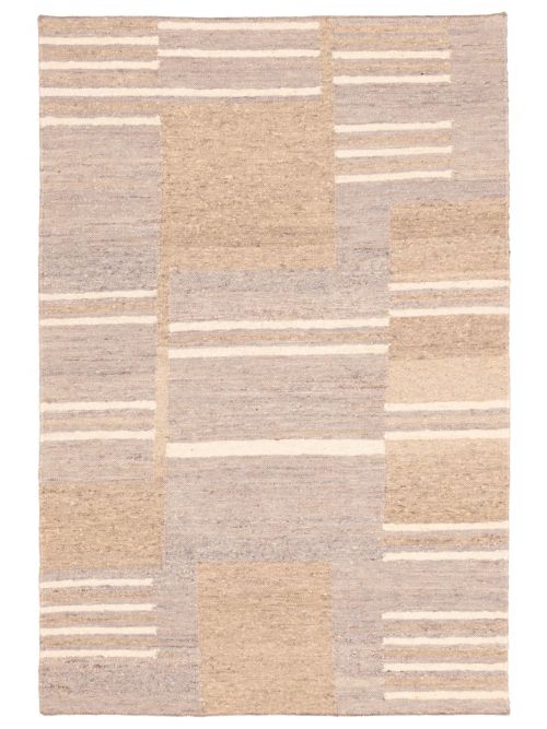 Indian Marrakech Flat-Weave Wool Kilim, 157 x 236 cm