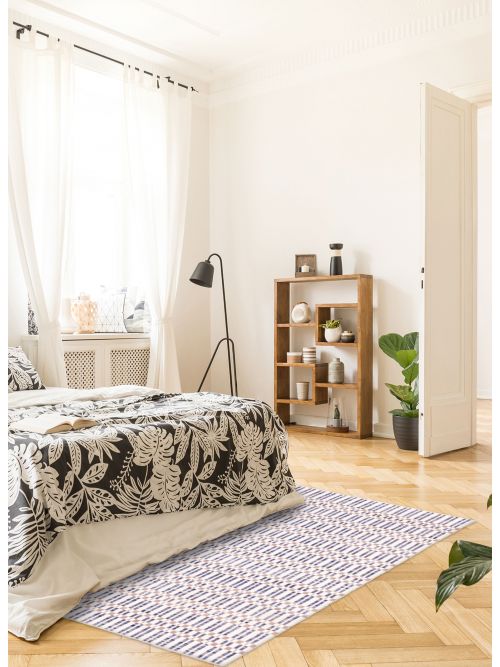 Indian Nevada Flat-Weave Wool Kilim, 160 x 229 cm