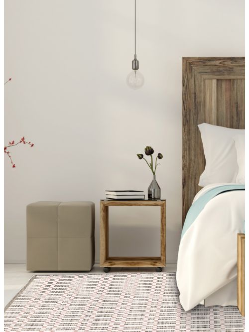 Indian Nevada Flat-Weave Wool Kilim, 157 x 231 cm