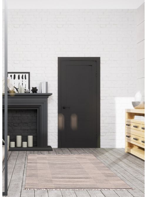 Indian Sienna 5'3" x 7'6" Braid weave NA Rug 