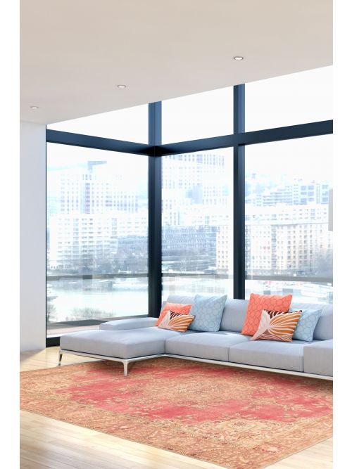 Persian Style Hand-knotted Wool Rug, 290 x 381 cm