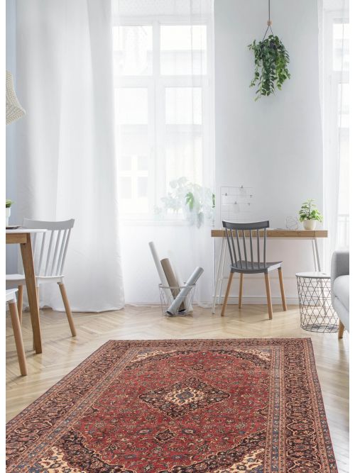 Persian Style Hand-knotted Wool Rug, 236 x 343 cm