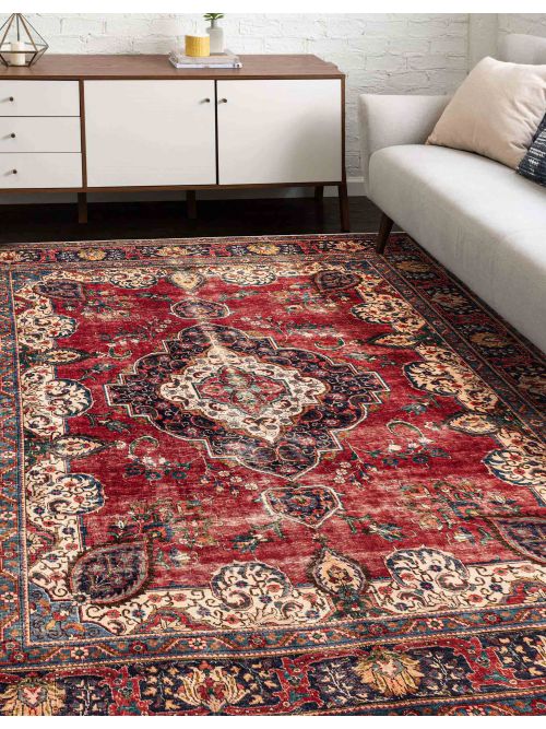 Persian Style Hand-knotted Wool Rug, 279 x 358 cm