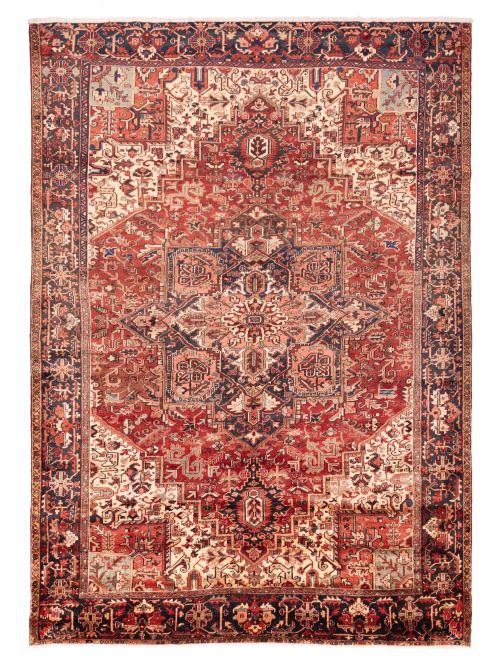 Persian Style 9'4" x 12'7" Hand-knotted Wool Rug 