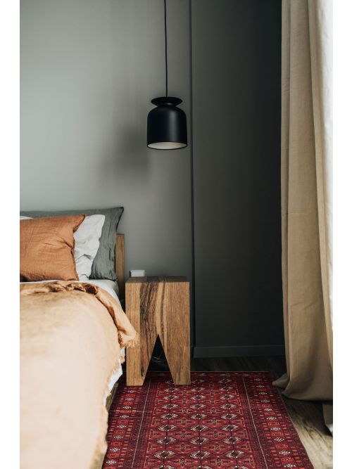 Afghan Baluch 4'4" x 7'7" Hand-knotted Wool Rug 