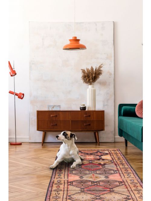 Tapis style persan 3'5" x 9'0" en laine