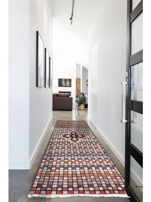 Tapis style persan 2'1" x 6'0" en laine