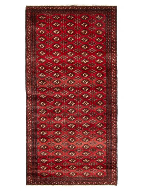 Afghan Baluch 3'3" x 6'7" Hand-knotted Wool Rug 
