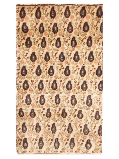 Persian Style 2'6" x 4'2" Hand-knotted Wool Rug 