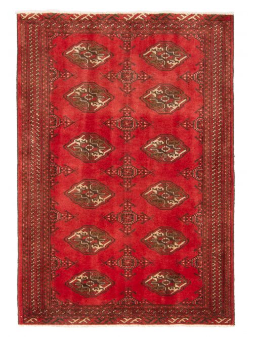 Afghan Baluch 3'3" x 4'10" Hand-knotted Wool Rug 