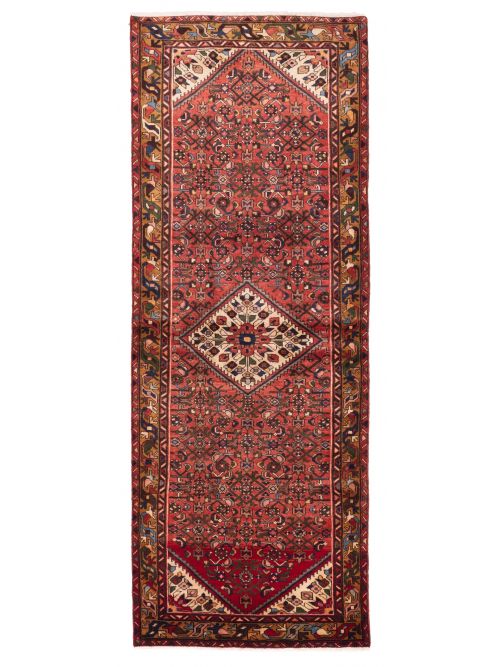 Persian Style Hand-knotted Wool Runner Rug, 109 x 297 cm