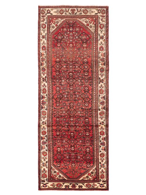 Persian Style Hand-knotted Wool Runner Rug, 109 x 295 cm