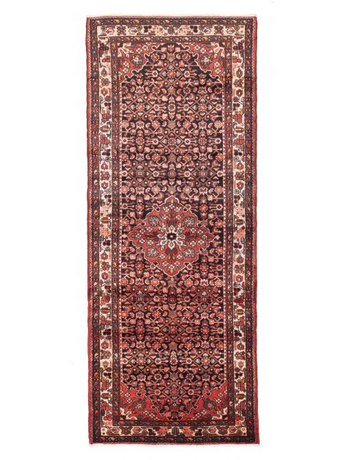 Persian Style Hand-knotted Wool Runner Rug, 112 x 279 cm