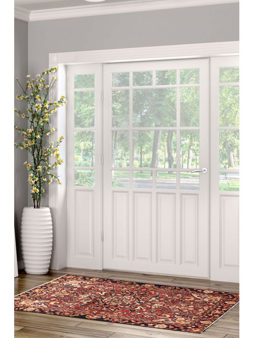 Persian Style Hand-knotted Wool Rug, 119 x 206 cm