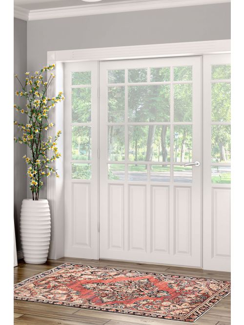 Persian Style Hand-knotted Wool Rug, 117 x 191 cm