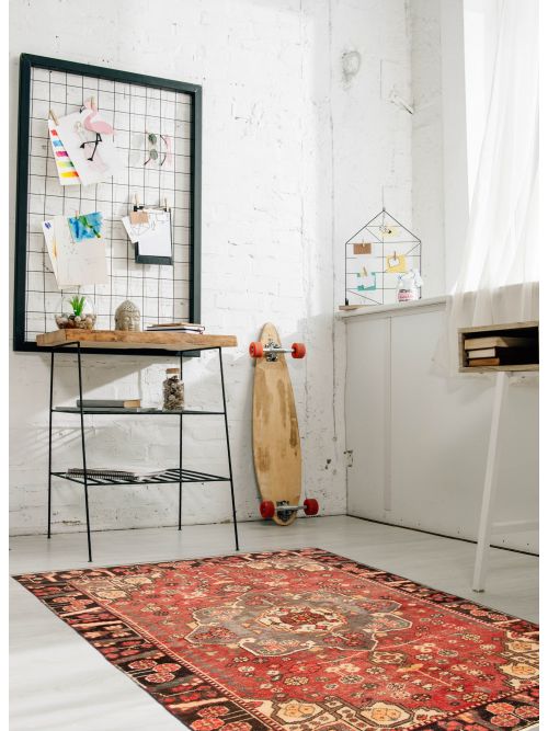 Persian Style Hand-knotted Wool Rug, 119 x 198 cm