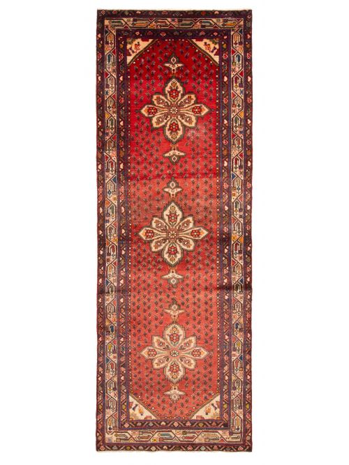 Persian Style Hand-knotted Wool Runner Rug, 99 x 297 cm