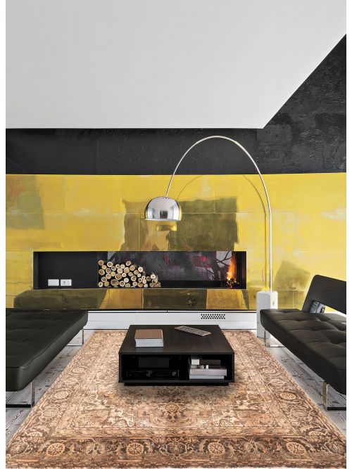 Persian Style 7'7" x 10'3" Hand-knotted Wool Rug 