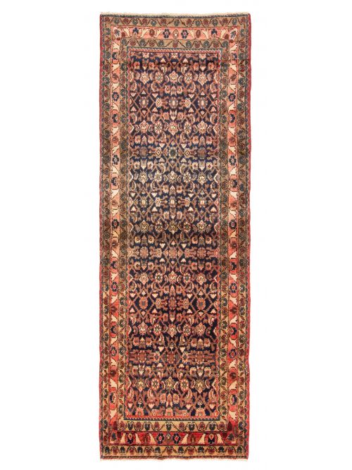 Persian Style Hand-knotted Wool Runner Rug, 94 x 295 cm