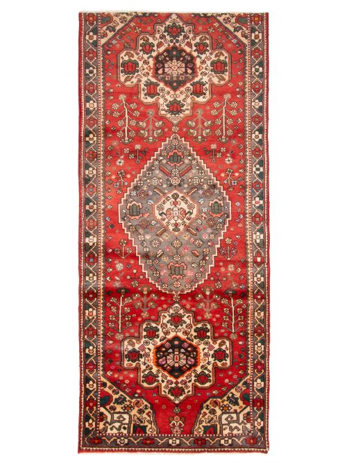 Persian Style Hand-knotted Wool Rug, 114 x 269 cm