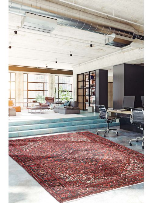 Persian Style Hand-knotted Wool Rug, 203 x 290 cm