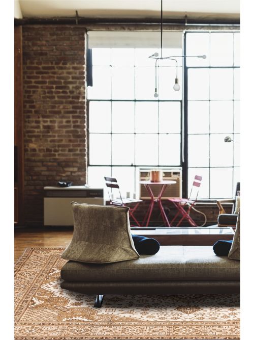 Turkish Antalya Vintage 9'6" x 12'7" Hand-knotted Wool Rug 