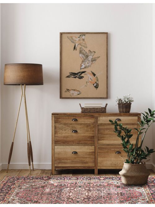 Persian Style Hand-knotted Wool Rug, 198 x 295 cm