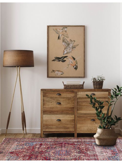 Persian Style Hand-knotted Wool Rug, 185 x 282 cm