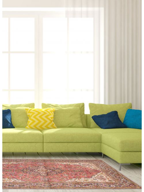 Persian Style Hand-knotted Wool Rug, 193 x 279 cm